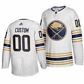 Sabres Customized White 50th anniversary Adidas Jersey,baseball caps,new era cap wholesale,wholesale hats